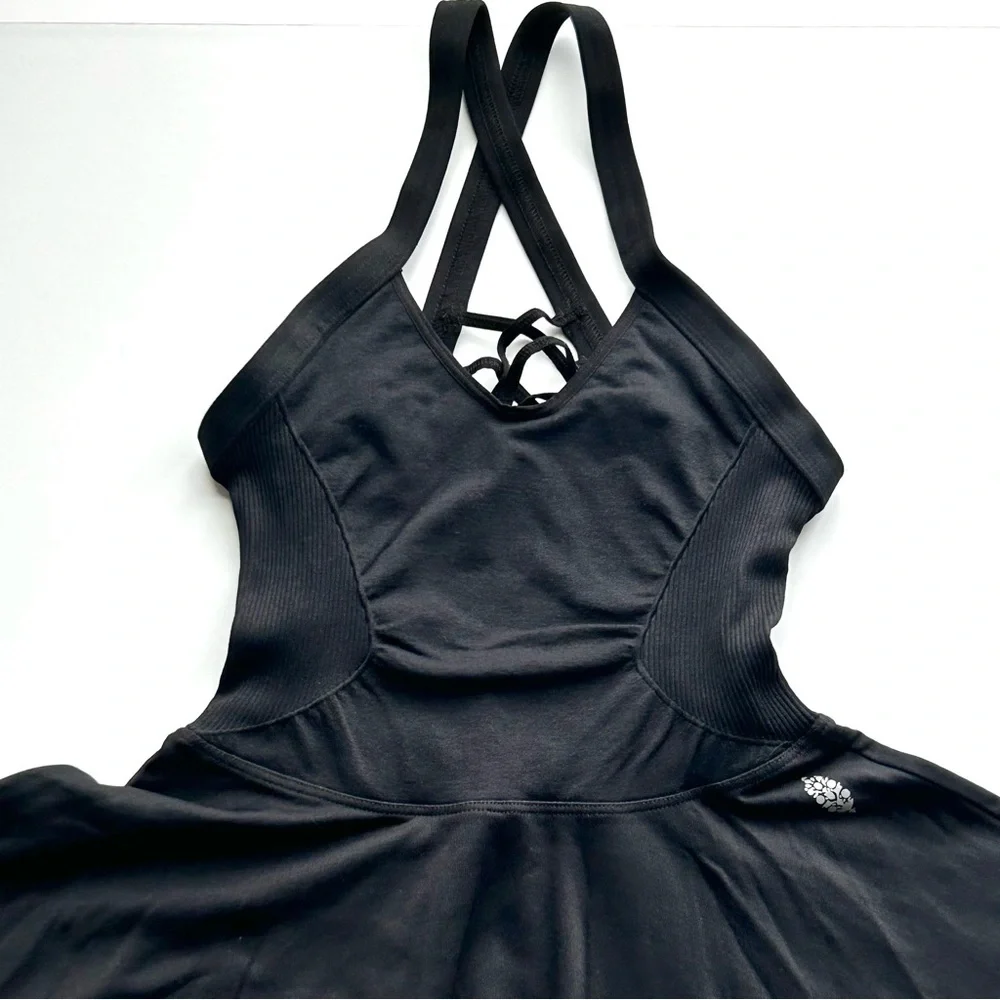 🌸NWOT Free People Good Karma Dress. Black. Size: XS/S - Picture 5 of 14